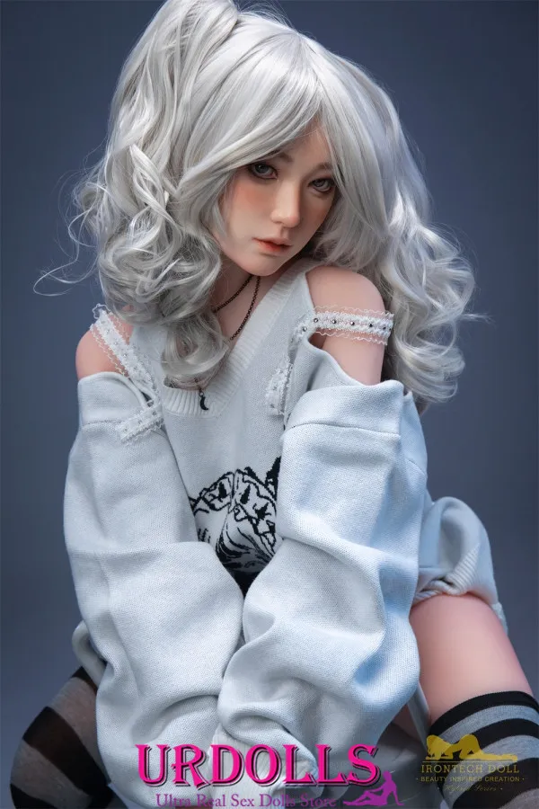 close up dick penetration of lifelike sex doll pussy