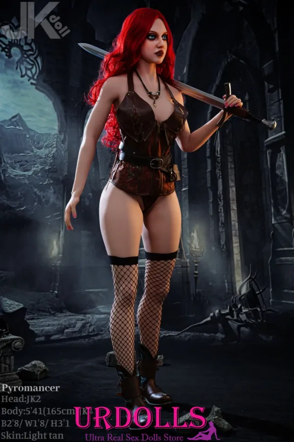 full body sex doll in action