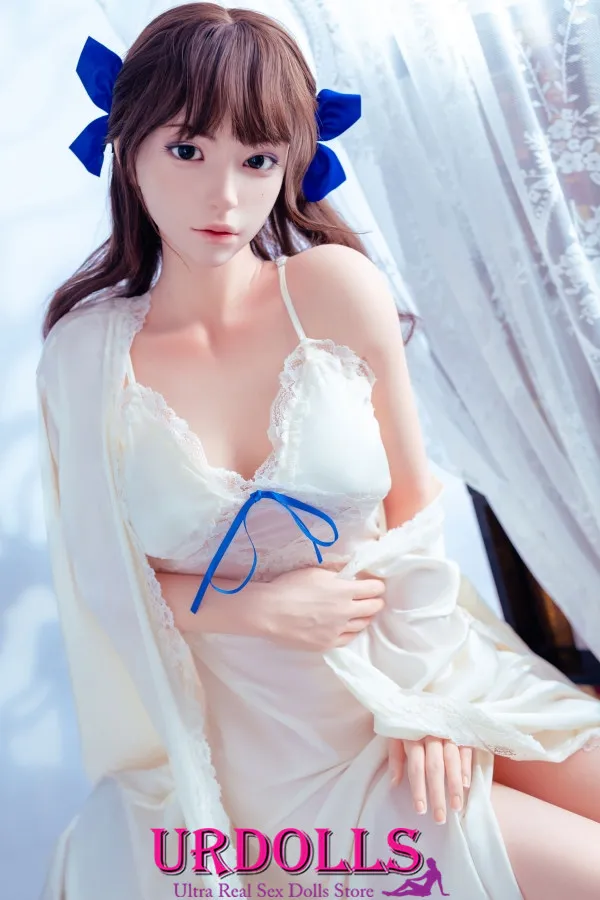 girl fingering sex doll ass