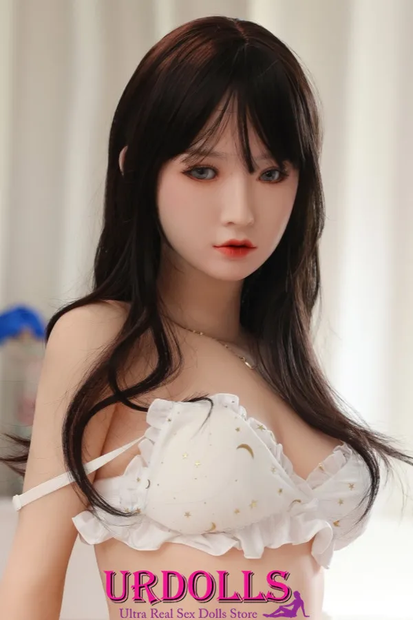 girl rides sex doll with huge dick