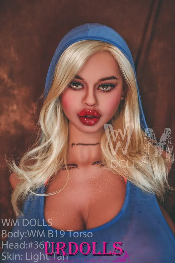 girl teasing male sex doll