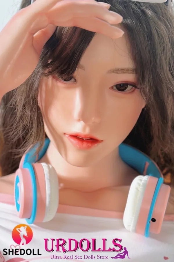 asian man has sex with life size doll