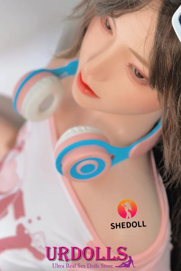 asiatesch richteg fillt Silikon Liewensgréisst Sex Puppelchen Chinesesch