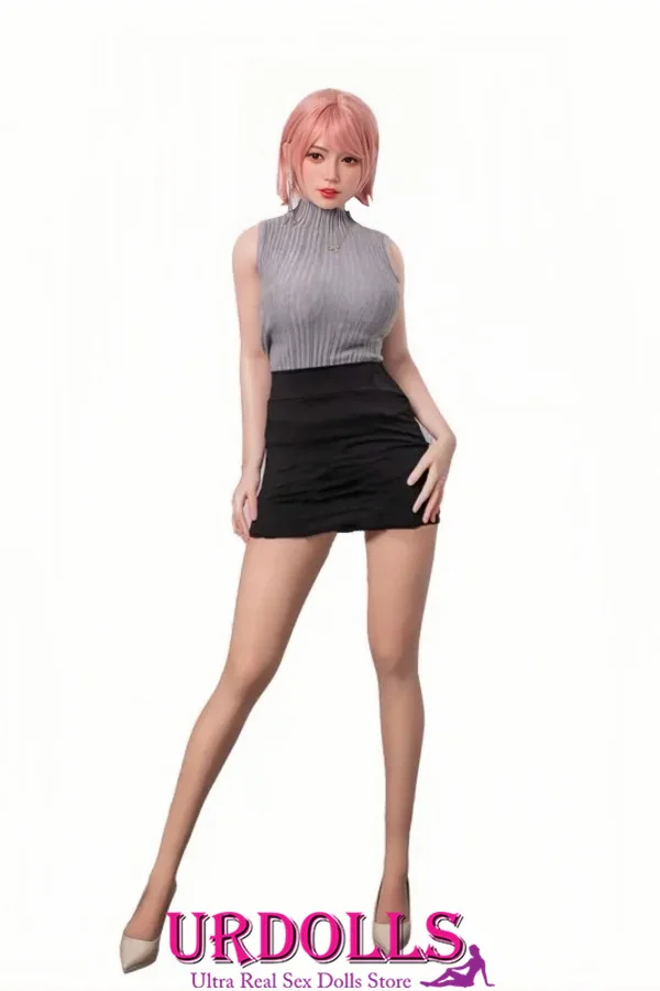 D-Cup 160cm Love Doll pink short hair