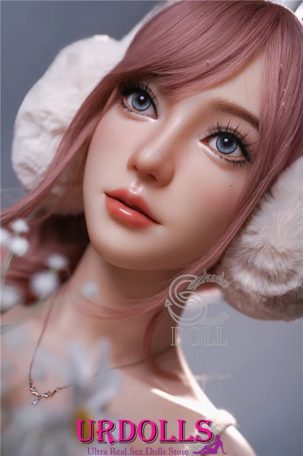 SE Doll C-Cup Real Doll rambut merah jambu